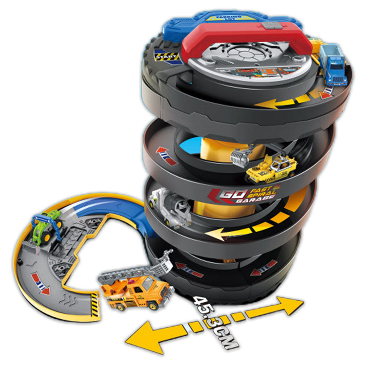 Писта В Гума Строителни Машини - Коли, Камиони, Влакове И Самолети - Raya Toys - BebeMama