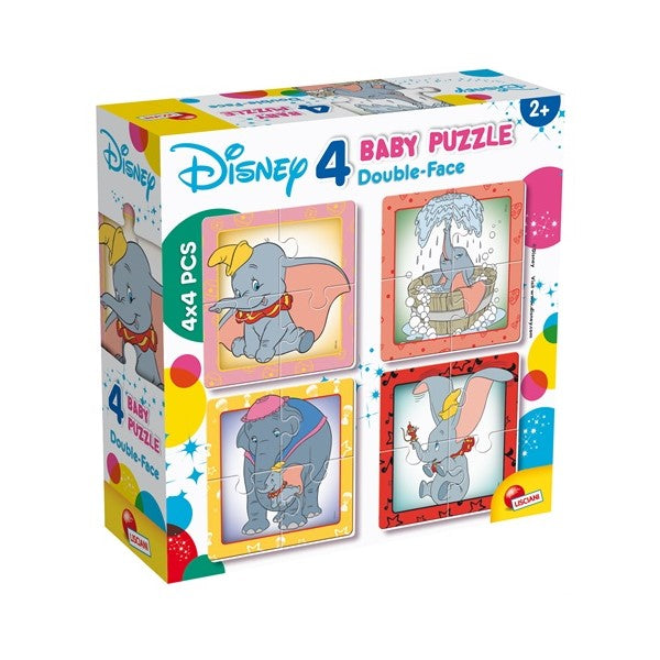 Пъзел 4X4Ч. Класически Double-Face 4 In 1 A Dumbo --- BebeMama