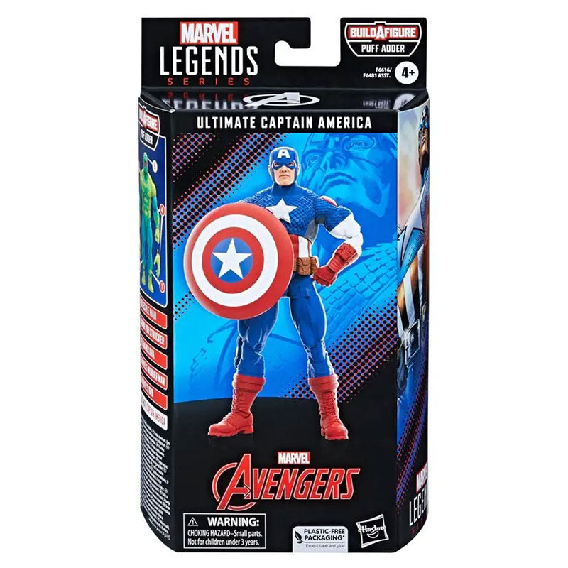 F6616 Фигура 15 См Ultimate Captain America - Играчки - Hasbro - BebeMama