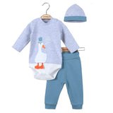 U4706 К-Кт Петрол Гъсок 9 М 3 Ч - Комплекти - Ciccim Baby - BebeMama