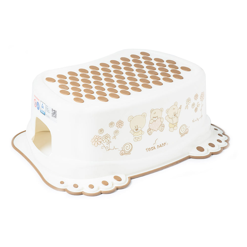 Стъпало Bears Бял - Аксесоари За Баня - Tega Baby - BebeMama