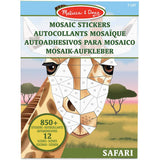 Стикери Мозайка Сафари - Занимателни Играчки - Melissa And Doug - BebeMama