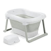 Сгъваема Вана Wash N Fold L Бял-Sage - Вани - Hauck - BebeMama