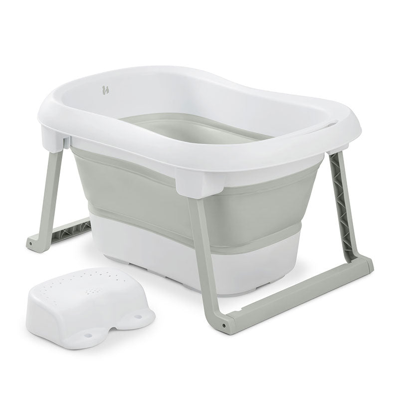 Сгъваема Вана Wash N Fold L Бял-Sage - Вани - Hauck - BebeMama