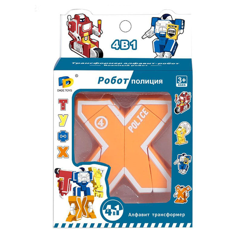 Буква Трансформер Патрул Водна Полиция Х - Играчки - Raya Toys - BebeMama