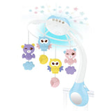 Въртележка За Кошара И Прожектор Син - Играчки За Количка Или Легло - Raya Toys - BebeMama