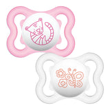 Залъгалка Air Soother 0M+ 2 Бр. Птичка+Цвете --- BebeMama