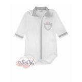 Боди Д.Р. Don Unzipped 62 Cm Сив - Боди Дълъг Ръкав - Sofija - BebeMama