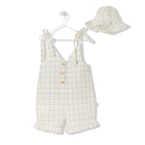 K3909 Гащеризон 2Ч. Modern Style Екрю 2Y/92Cm - Гащеризони - Bebetto - BebeMama