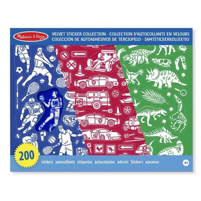 Колекция Стикери Сини - Занимателни Играчки - Melissa And Doug - BebeMama