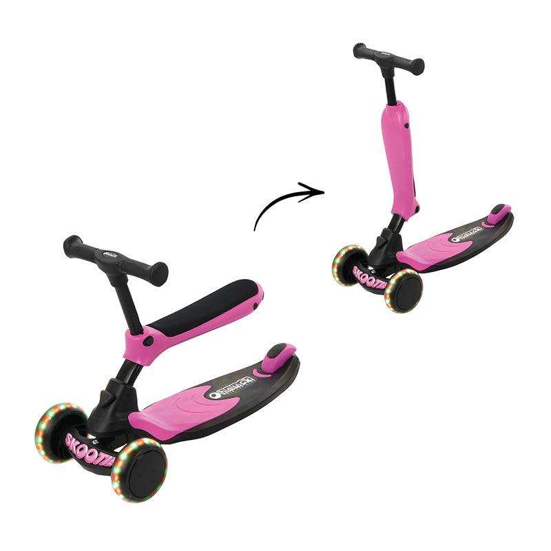Тротинетка Skootie 2В1 Neon Pink - Тротинетки - Hauck - BebeMama