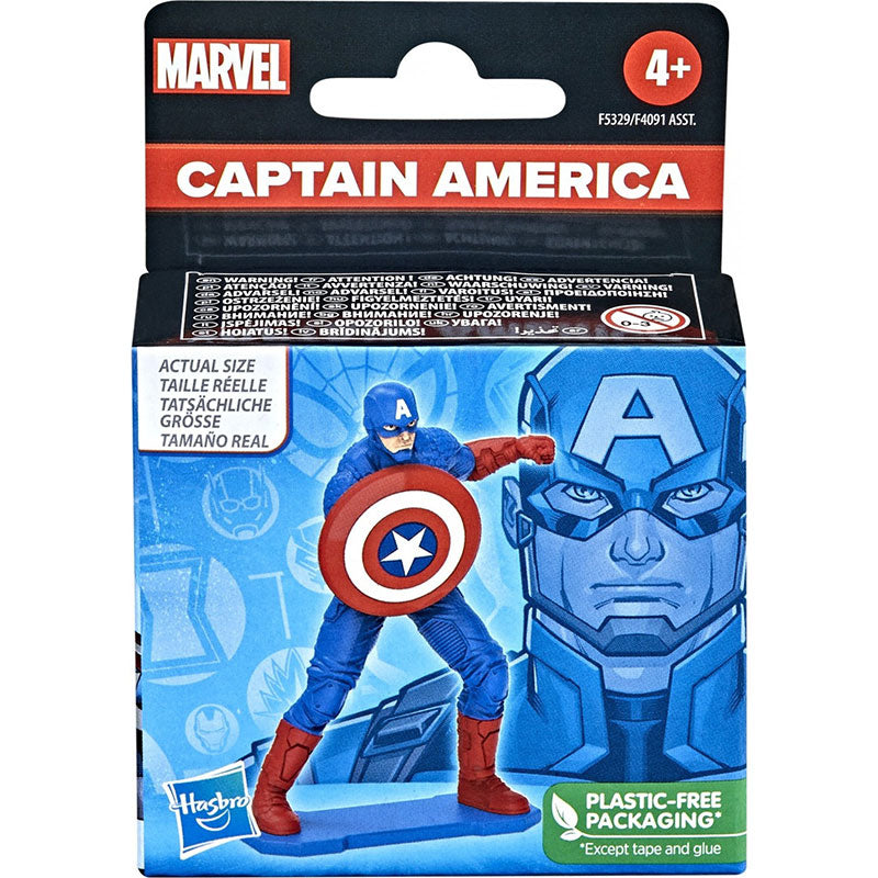 F5329 Мини Фигура 6 См Captain America - Играчки - Hasbro - BebeMama