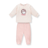 F1278 К-Кт 2Ч. Colorful Pyjamas Pink 3Y/98Cm - Комплекти - Bebetto - BebeMama