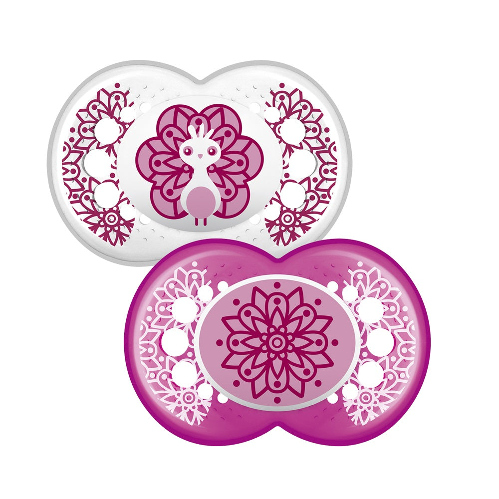 Залъгалка Clear Soother 6M+ 2 Бр. Носорог --- BebeMama