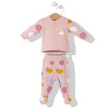 F1206 Пижама Chubby Colors Розов 74Cm - Гащеризони - Bebetto - BebeMama