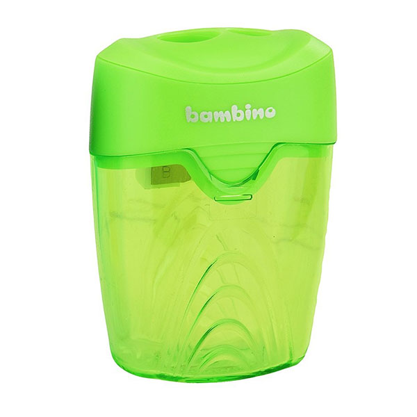 Острилка Двойна Bambino Зелен --- BebeMama