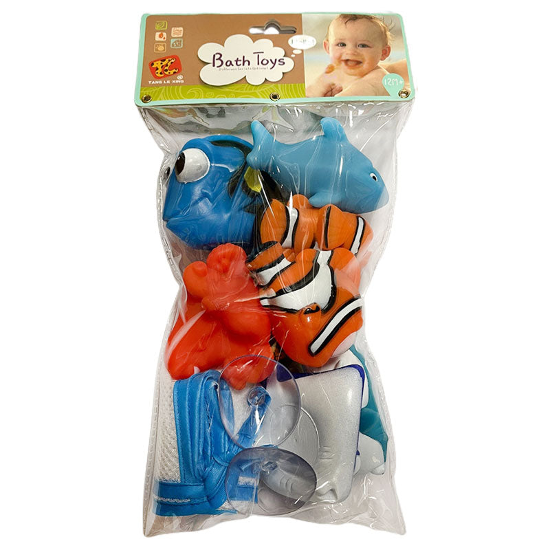 Гумени Играчки За Баня Морски Свят - Играчки За Баня - Raya Toys - BebeMama