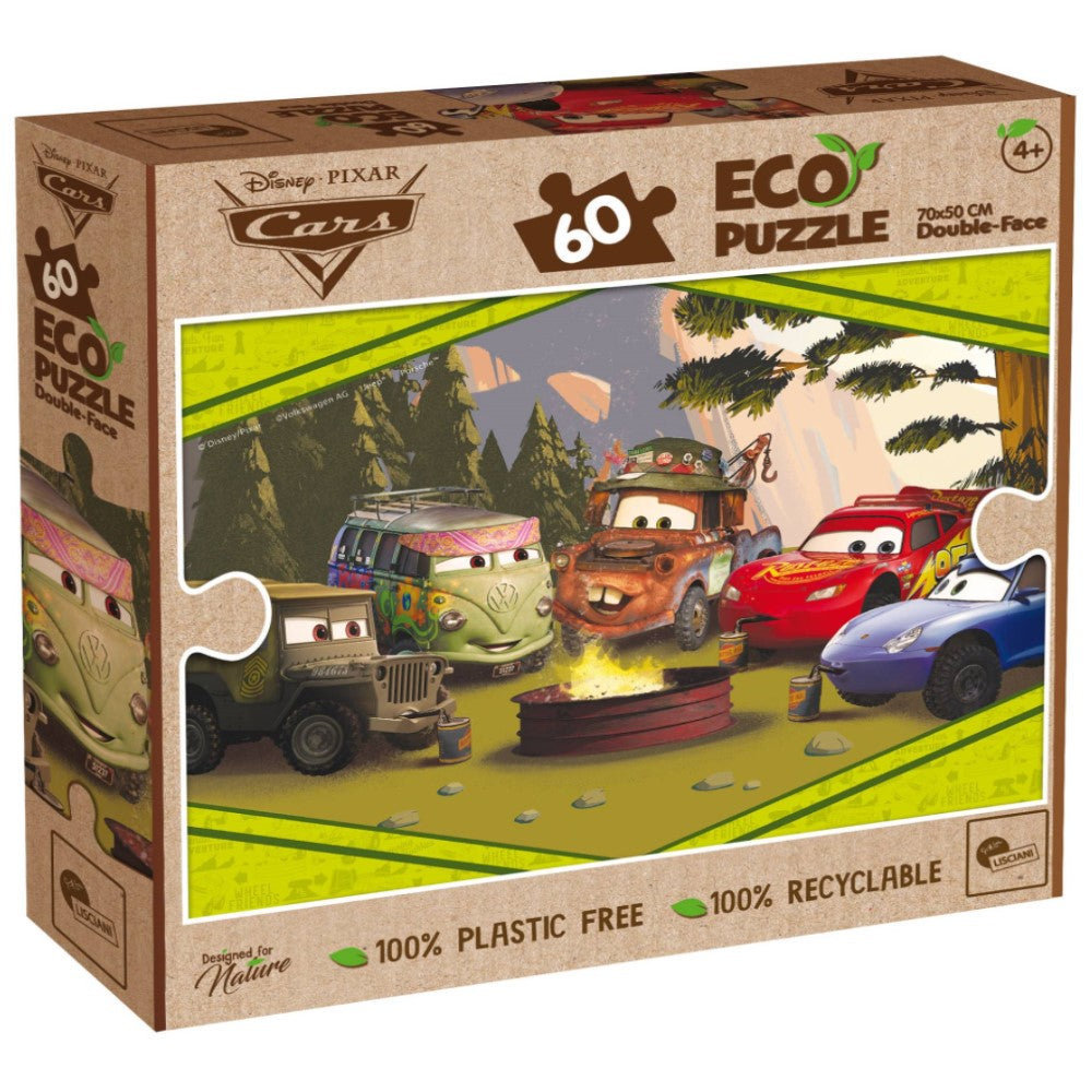 Пъзел 60 Ч. Eco-Puzzle Df Cars - Пъзели - Lisciani - BebeMama