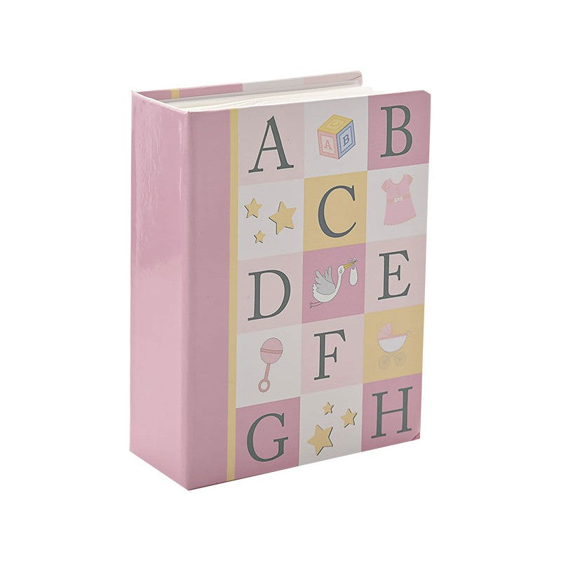 Cg1916P Албум За Снимки Abc Розов - Аксесоари За Стая - Widdop Bingham - BebeMama