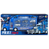 Полицейски Автовоз С Коли - Коли, Камиони, Влакове И Самолети - Raya Toys - BebeMama