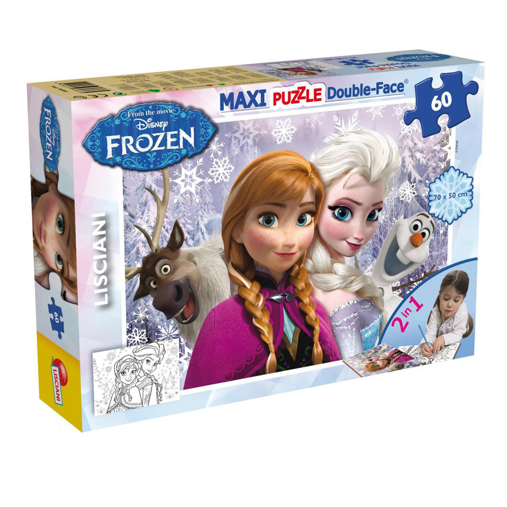 Пъзел 60Ч. Frozen Maxi Df Sisters Forever - Пъзели - Lisciani - BebeMama