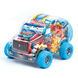 Конструктор В Кола 49Ч. Син - Строители, Мозайки И Конструктори - Raya Toys - BebeMama