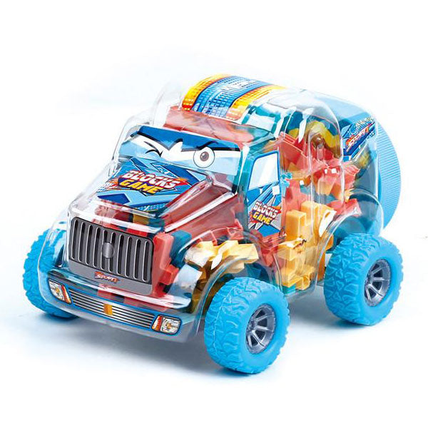 Конструктор В Кола 49Ч. Син - Строители, Мозайки И Конструктори - Raya Toys - BebeMama