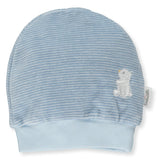 C936 Шапка Bear Star Blue 1-3M/62Cm - Шапки И Ленти - Bebetto - BebeMama