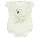 Боди Jasmina Р.74 Екрю - Боди Къс Ръкав - Sofija - BebeMama