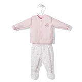 F1213 Пижама Cute And Cool Розов 6-9M/74Cm - Гащеризони - Bebetto - BebeMama