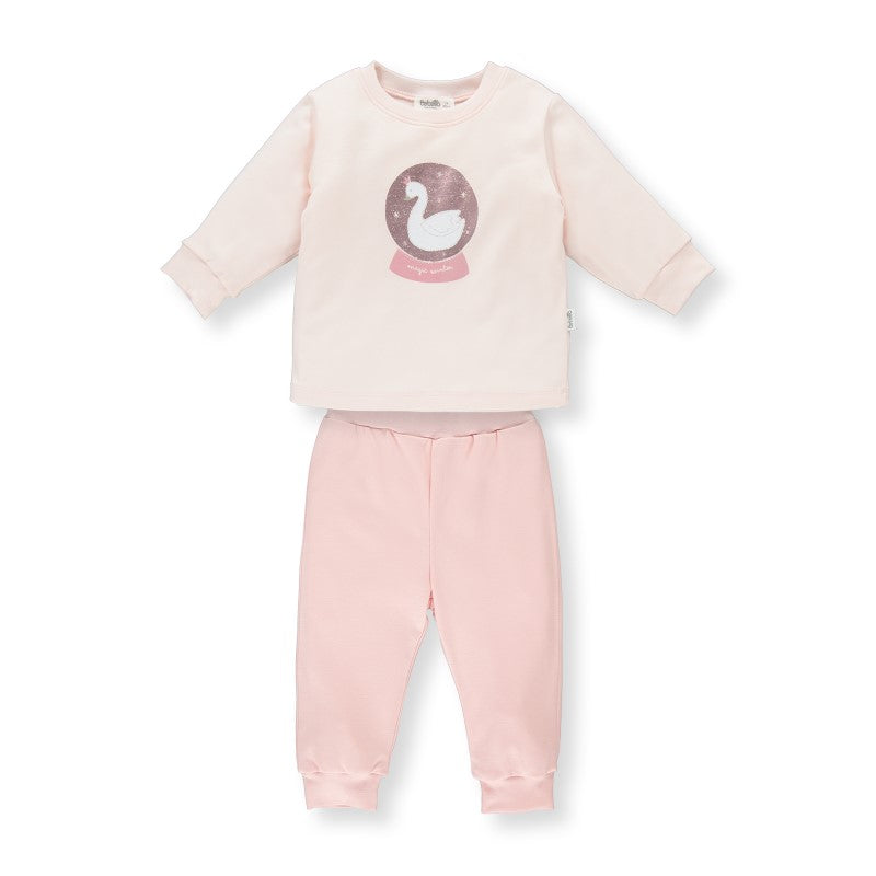 F1278 К-Кт 2Ч. Colorful Pyjamas Pink 2Y/92Cm - Комплекти - Bebetto - BebeMama