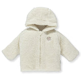 K4186 Пл. Яке С Качулка Cookie Ecru 24-36M/98Cm - Якета И Палта - Bebetto - BebeMama