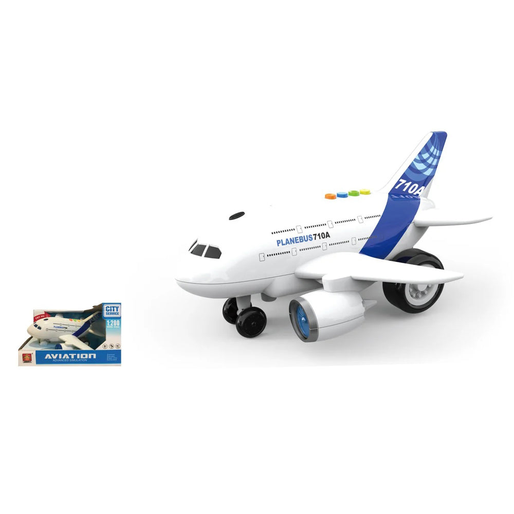 Самолет Светлини И Музика - Играчки - Wenyi - BebeMama