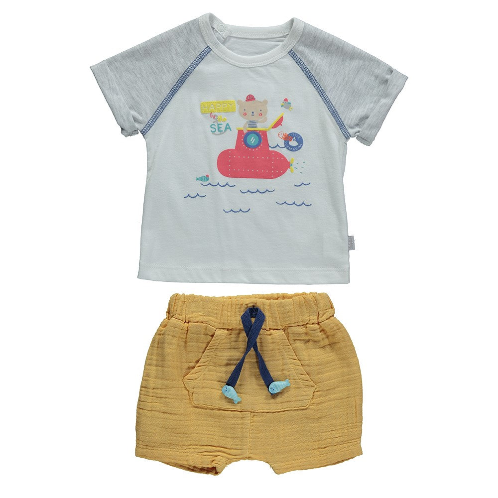 K2479 Комплект 2 Части Colorful Sail 12-18М. - Комплекти - Bebetto - BebeMama