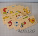 Дървена Играчка Домино --- BebeMama