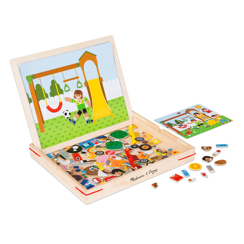 Дървена Картина- Магнитна Игра - Магнити - Melissa And Doug - BebeMama