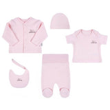 U4743 К-Кт За Изписване За Недоносени Розов 5 Ч - Комплекти За Изписване - Ciccim Baby - BebeMama