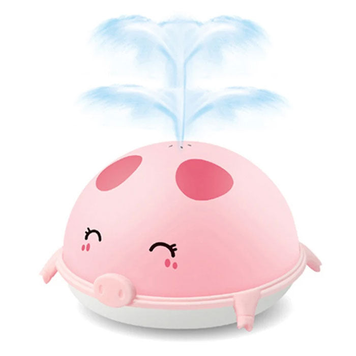 Прасенце На Батерии Фонтан - Играчки За Баня - Raya Toys - BebeMama