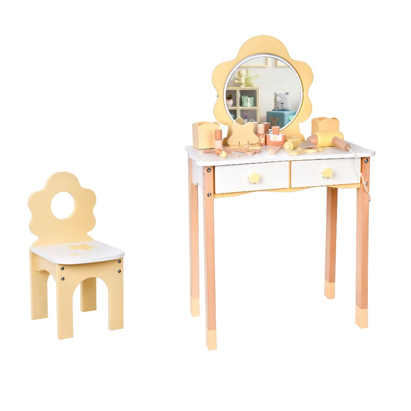 Bl-20311 Дървена Тоалетка Със Столче - Дървени Играчки - Raya Toys - BebeMama