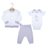 U4619 К-Кт Сив Пингвин 3 Ч 9 М - Комплекти - Ciccim Baby - BebeMama