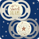 Залъгалка Perfect Night Soother 6M+ 2 Бр. Заек Жълъд - Залъгалки - Mam - BebeMama