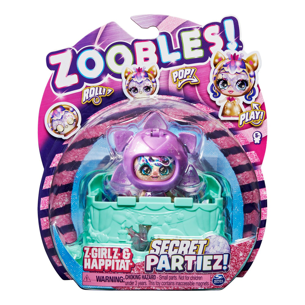 Фигура Zoobles Cosmic Wish Starfish - Занимателни Играчки - Spin Master - BebeMama