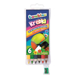 Моливи 6 Цвята С Острилка Bambino Мече --- BebeMama