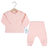 U4778К-Кт Блузка И Панталон Сьомга 1 М 2 Ч - Комплекти - Ciccim Baby - BebeMama