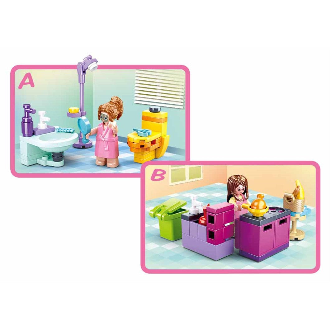 B0800A Конструктор Баня 50Ч. Sluban --- BebeMama