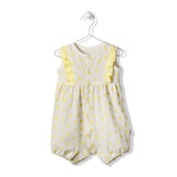 K3795 Гащеризон Sun And Friends Жълт 12-18M/86Cm - Гащеризони - Bebetto - BebeMama
