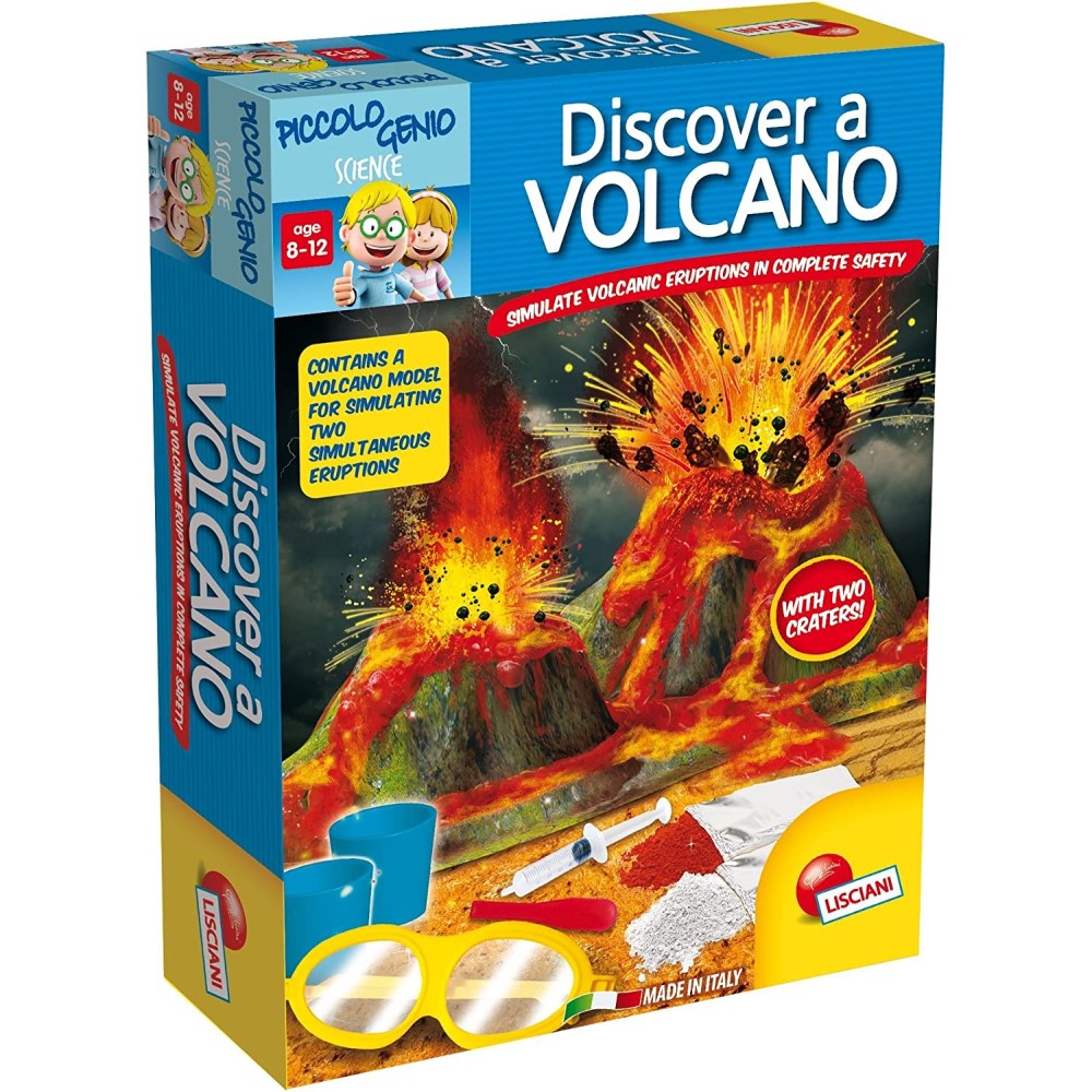 Малък Гений Discover A Volcano - Занимателни Играчки - Lisciani - BebeMama