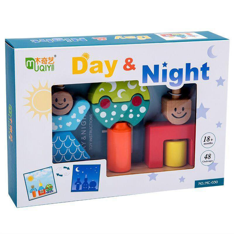 Дървени Креативни Блокчета - Дървени Играчки - Raya Toys - BebeMama