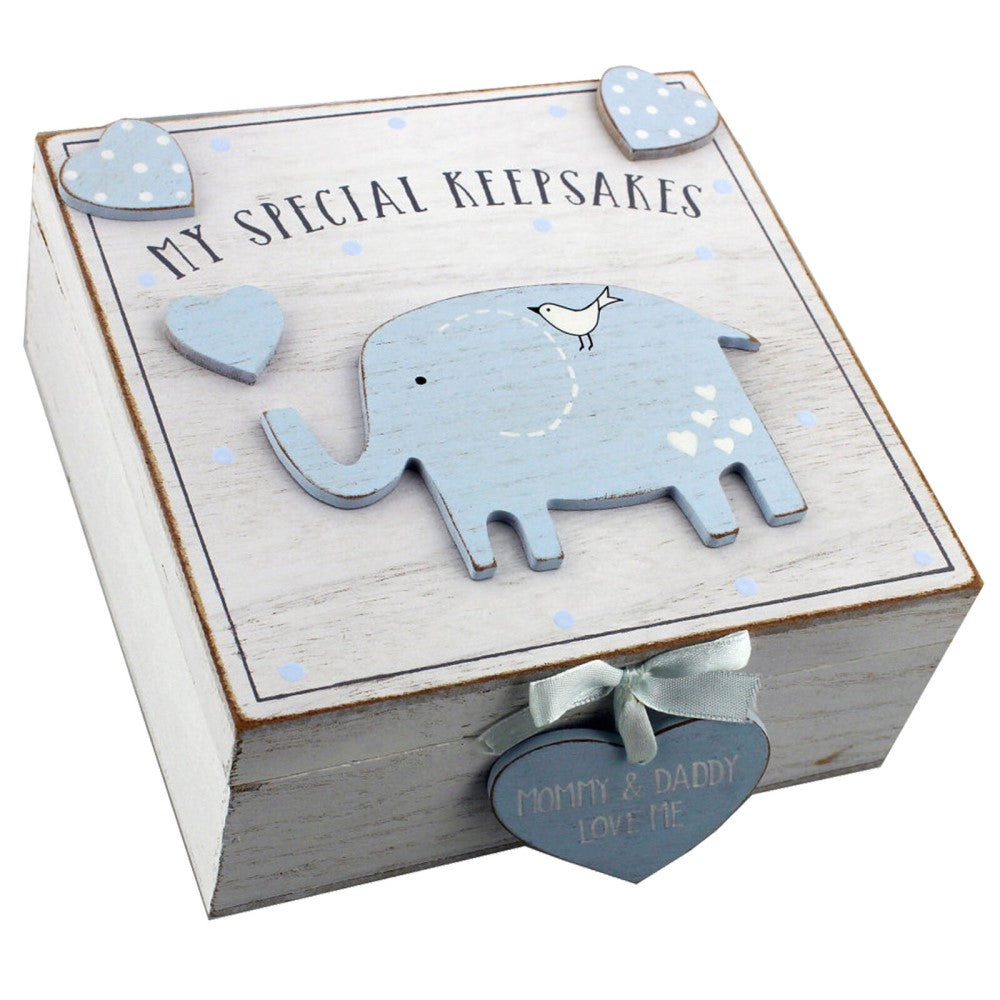 Cg1307B Дървена Кутия My Special Keepsake Blue - Аксесоари За Стая - Widdop Bingham - BebeMama