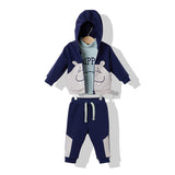 K3610 К-Кт 3Ч. Hippo Тъмно Син 74Cm - Комплекти - Bebetto - BebeMama